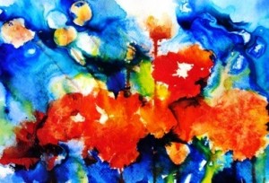 Poppy Pods (Floral Splashes) for Marion