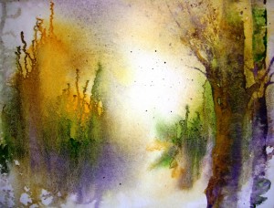 A painting that was just a nothing can turn into a something